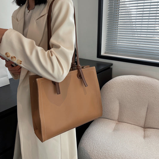 Simple Commute Shoulder Handbag Double Connector