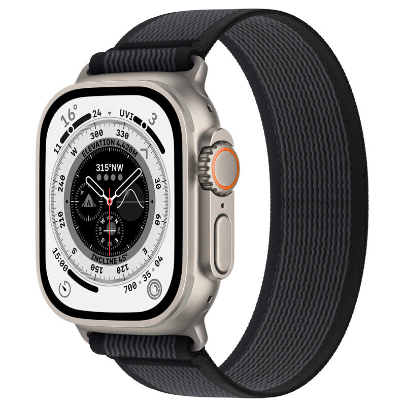 Wild Diameter Single Ring Strap Integrated Nylon Watchband