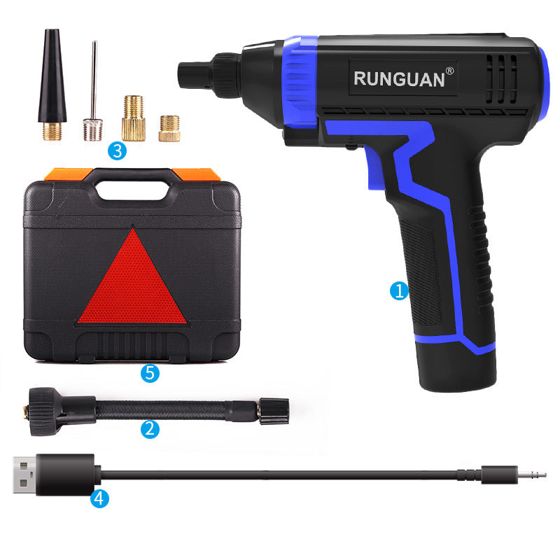 Wireless Charging Portable Multi-function Vehicle Household Pump Electric Car Tire Air Pump