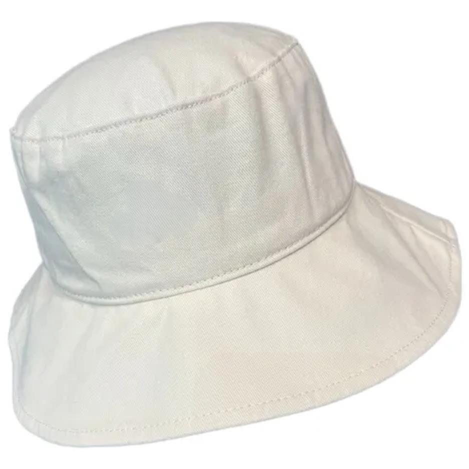 Unisex Summer Folding Outdoor Sun Protection Comfortable Cotton Wide Brim Bucket Hat