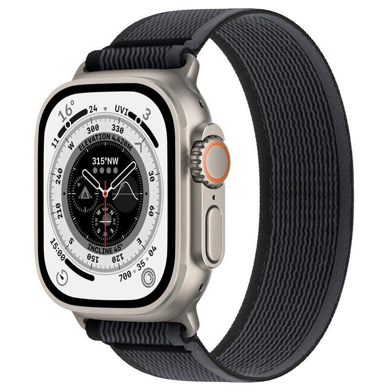 Wild Diameter Single Ring Strap Integrated Nylon Watchband