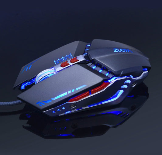 Silent mute computer notebook wired gaming mouse