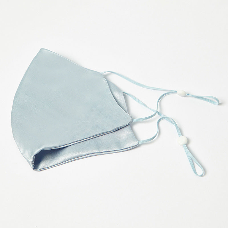 19 M Silk Mask Summer UV Protection Sun Block And Dustproof Solid Color