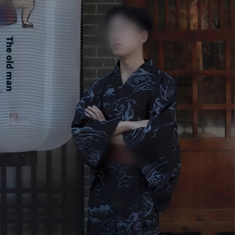 Men's Formal Wear Traditional Japanese Kimono