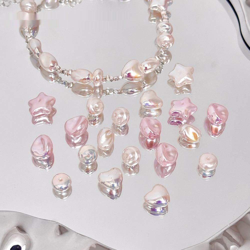 Irregular Baroque Girl Color Irregular Loose Pearl Beads