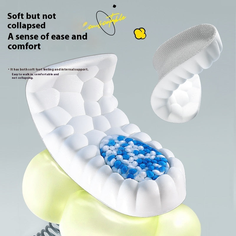 Soft Bottom Comfortable Insole With Increased Height Inside