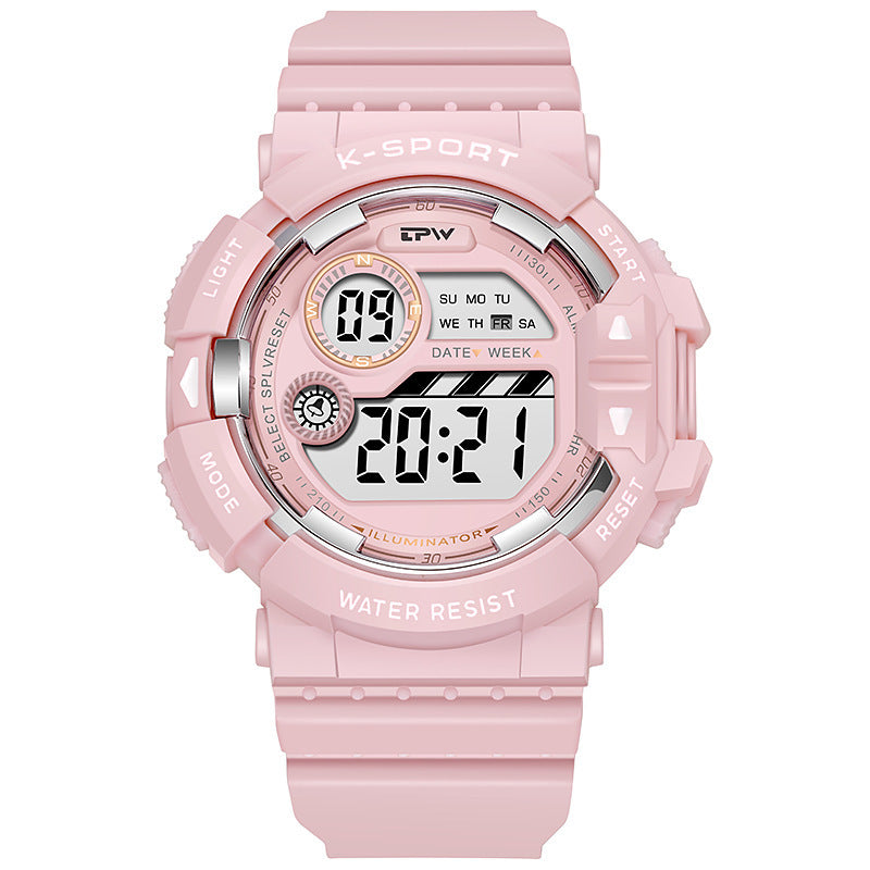 Luminous Multifunctional Student Sports Waterproof Children's Electronic Watch