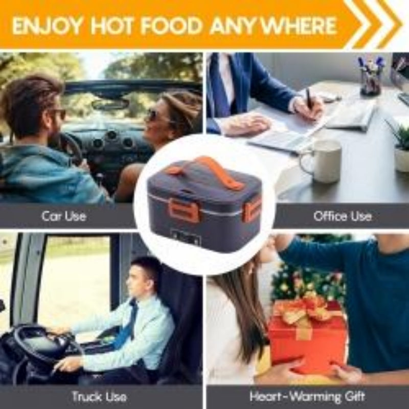 Electric Heating 1.8 Liter Lunch Box For Work, Car And Home