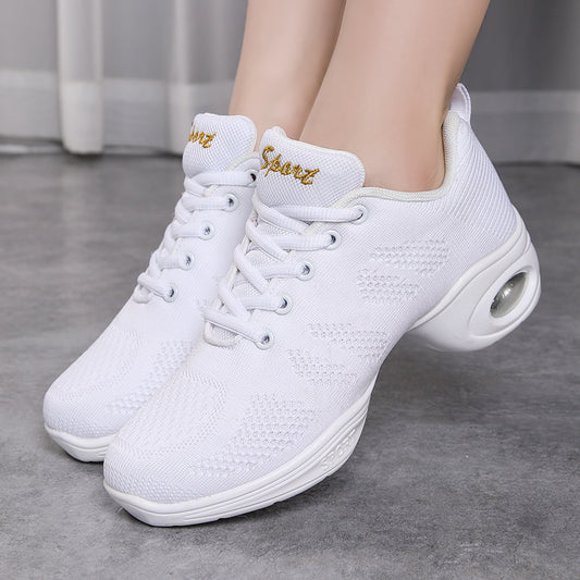 Women's Fashion Fly Woven Mesh Breathable Shoes