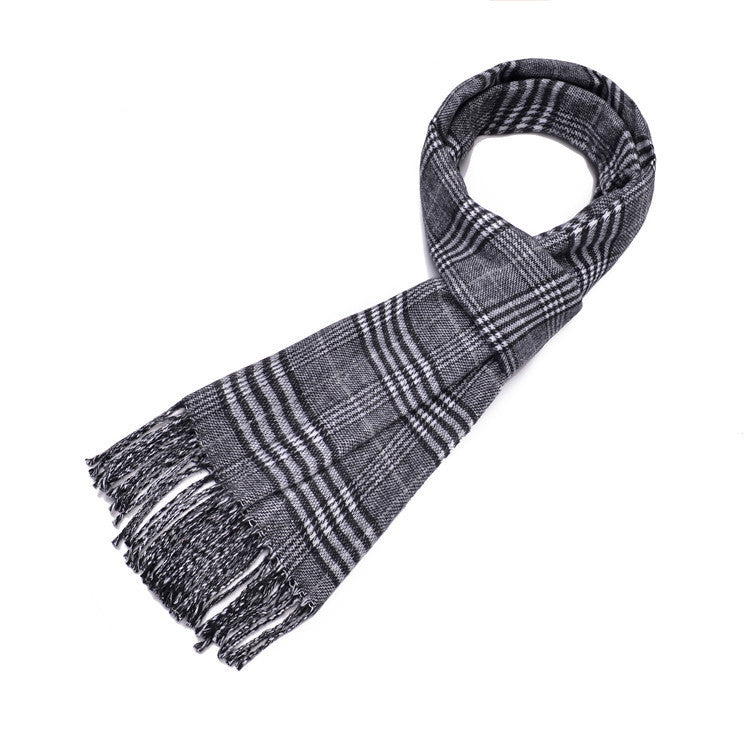 Winter Korean Style Student Versatile Trendy Young Men's Scarf