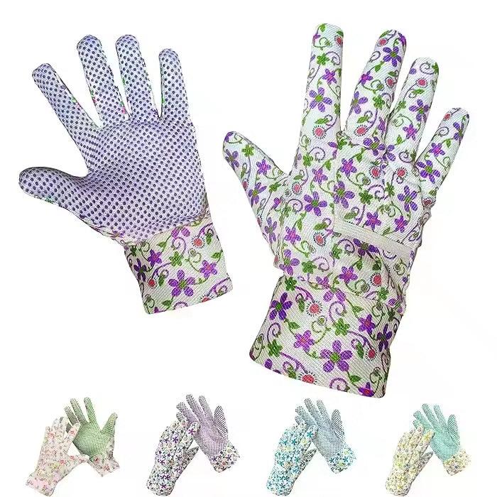 Gardening Gloves Garden Flower Planting Gloves Printing
