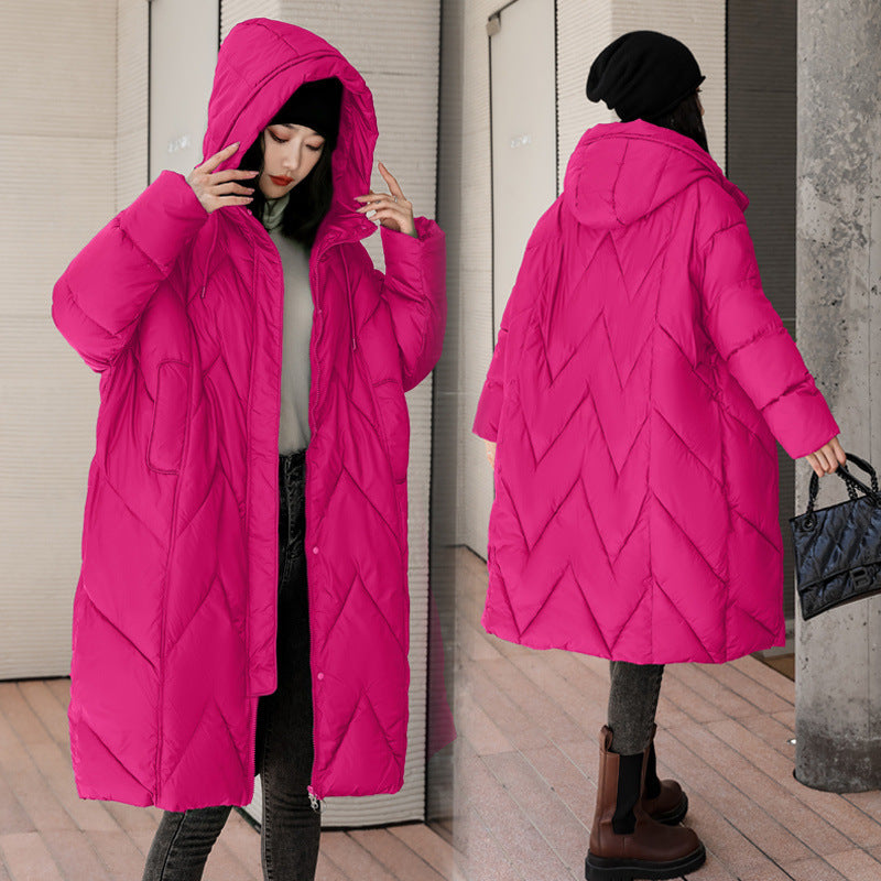 Padded Down Jacket Women's Mid-length