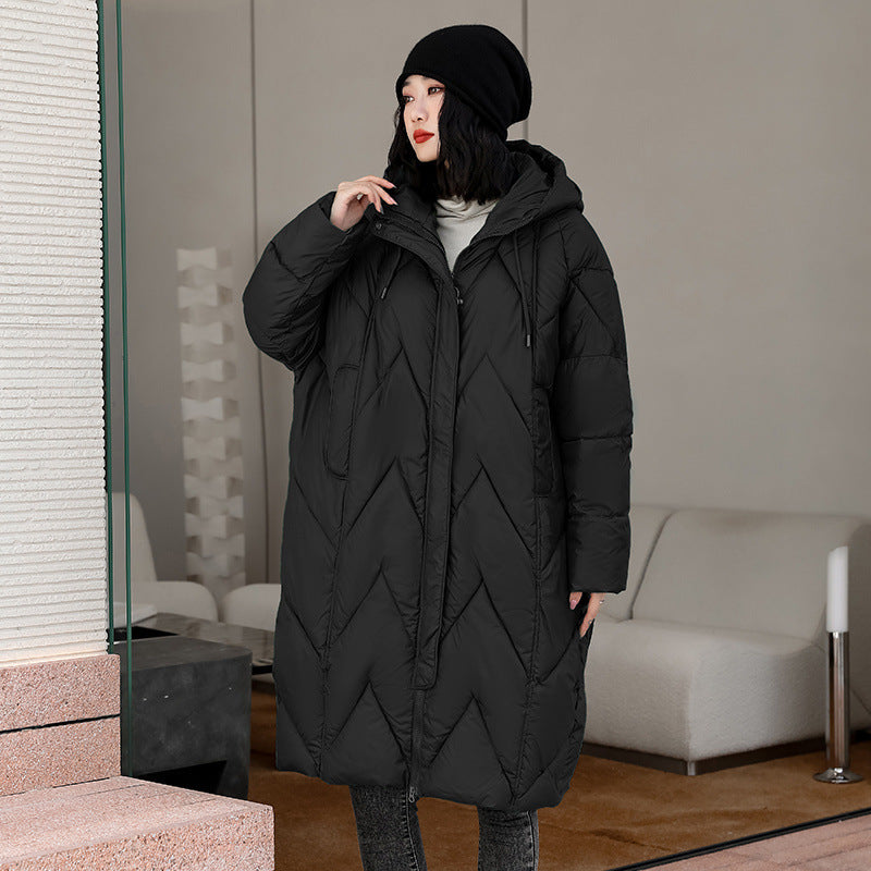 Padded Down Jacket Women's Mid-length