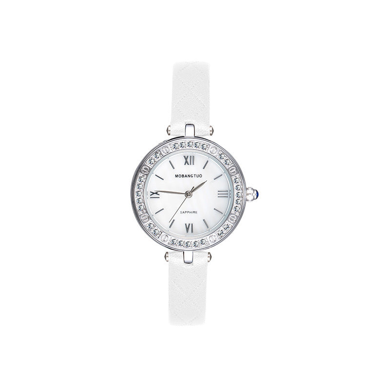 Women's Waterproof High-end Watch With Belt