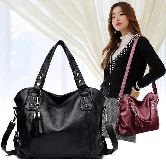 Women's Shoulder Tassel Crossbody Handbag