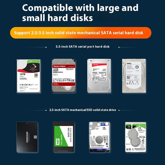 USB Interface SATA Serial Hard Disk Box