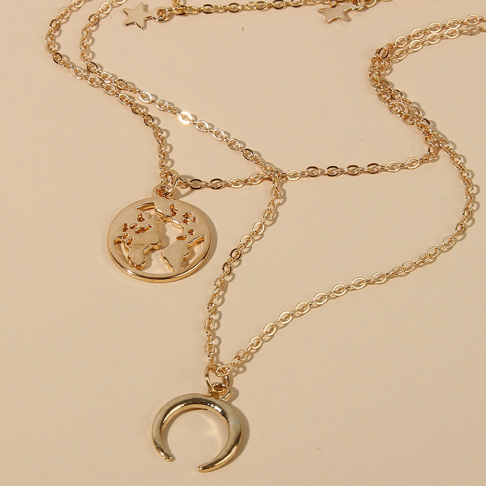 European And American Ins Style Multi-layer Necklace