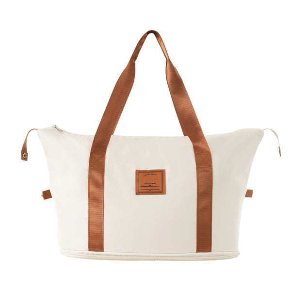 Hardshell Luggage Sets 3 Piece Carry-on Suitcases With Wheels, TSA Lock For Men Women-White