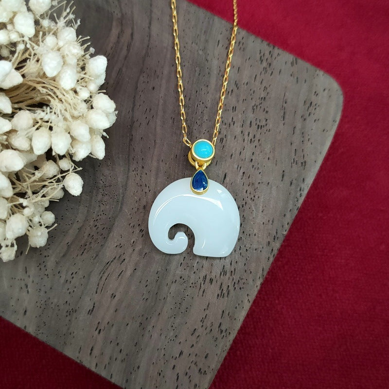Fortune Lucky Elephant Necklace