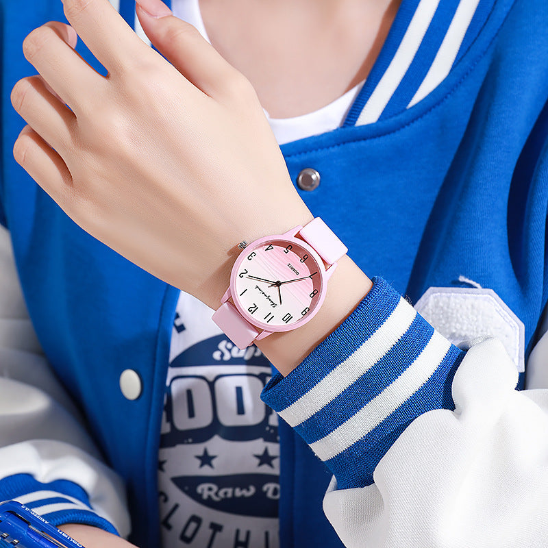 Casual Simple Jelly Color Women's Watch