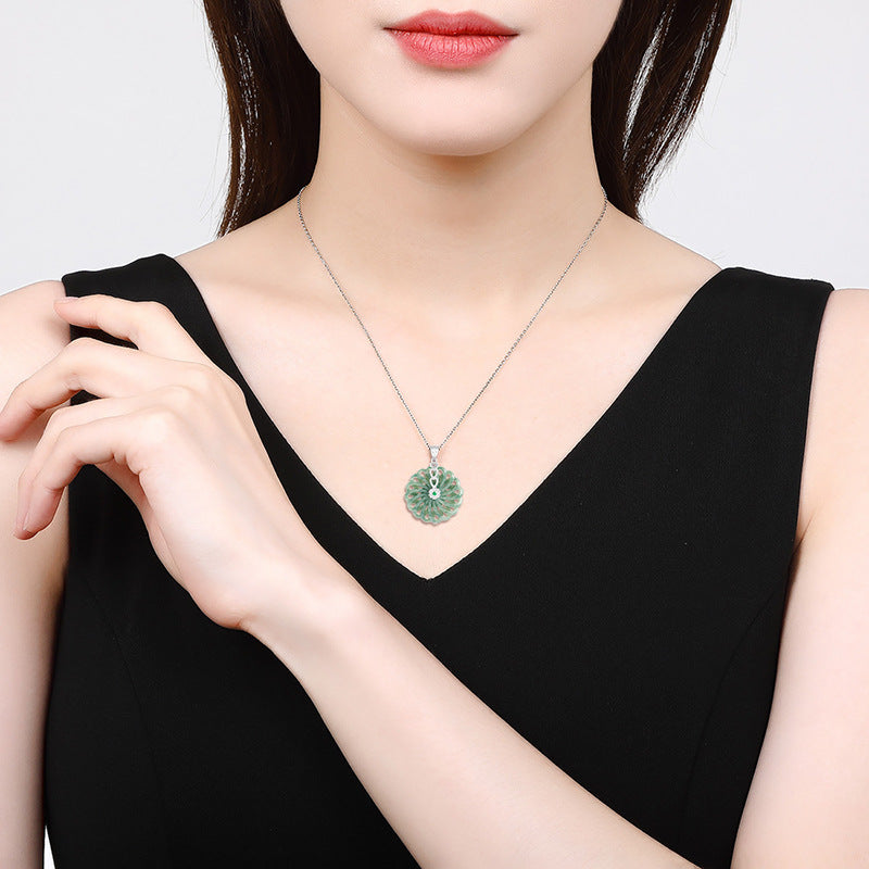An Buckle Comes To Operate Jade Pendant Pendant  Necklace