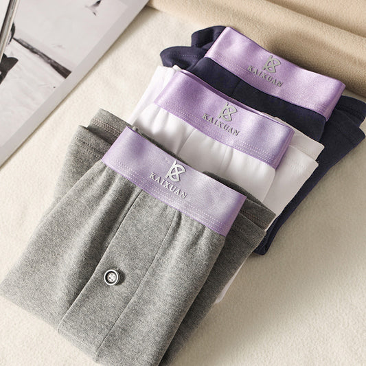 Men's Cotton Loose Boxer Shorts Plus Size