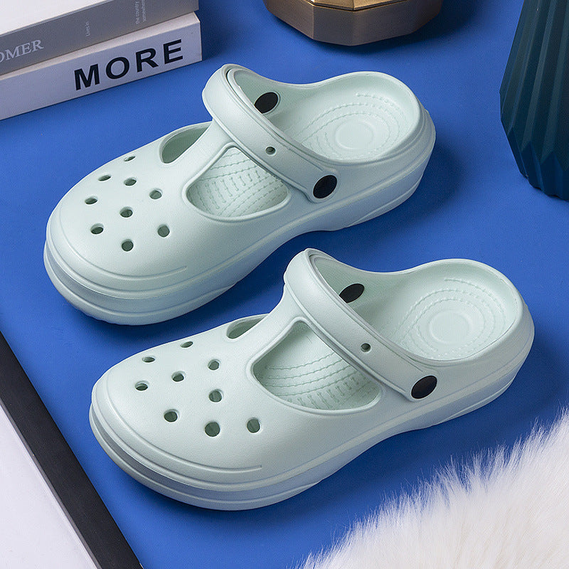 Women's Versatile EVA Non-slip Platform Slippers