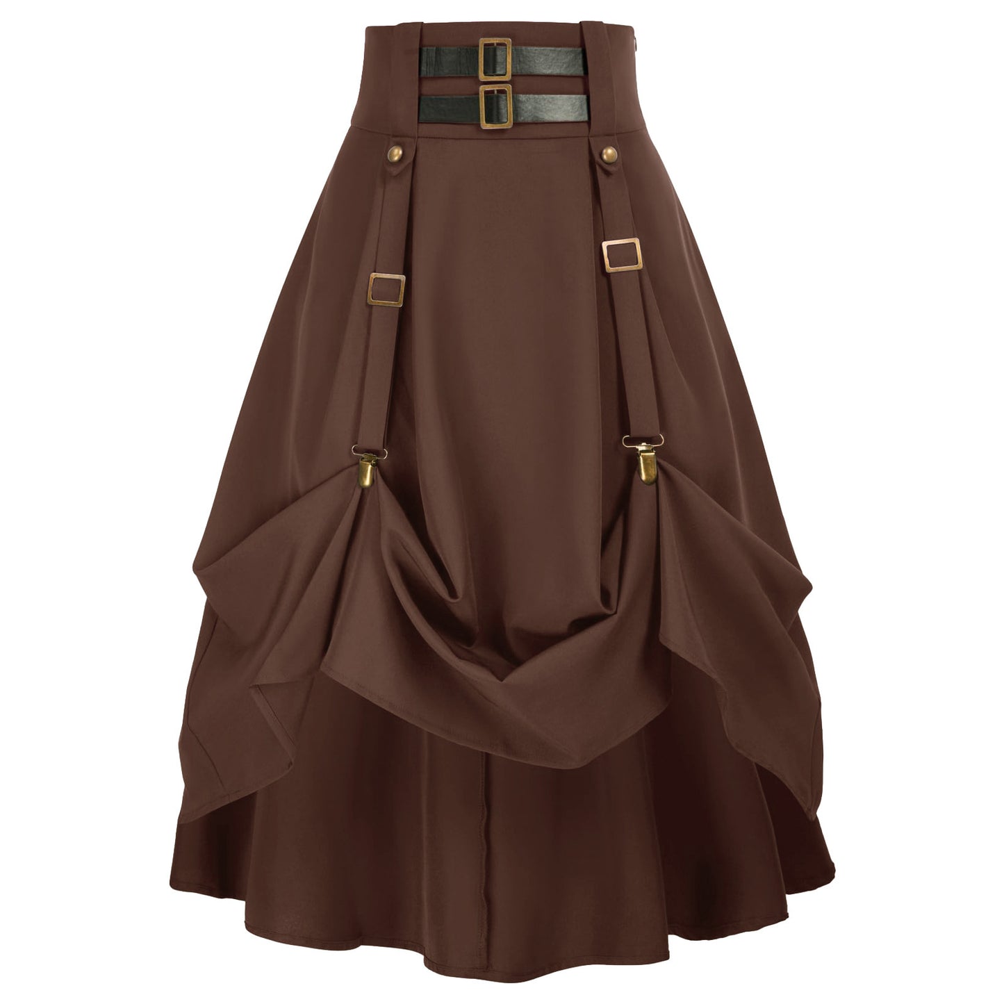 Medieval Costume Women's Steambeer Festival Punk Skirt
