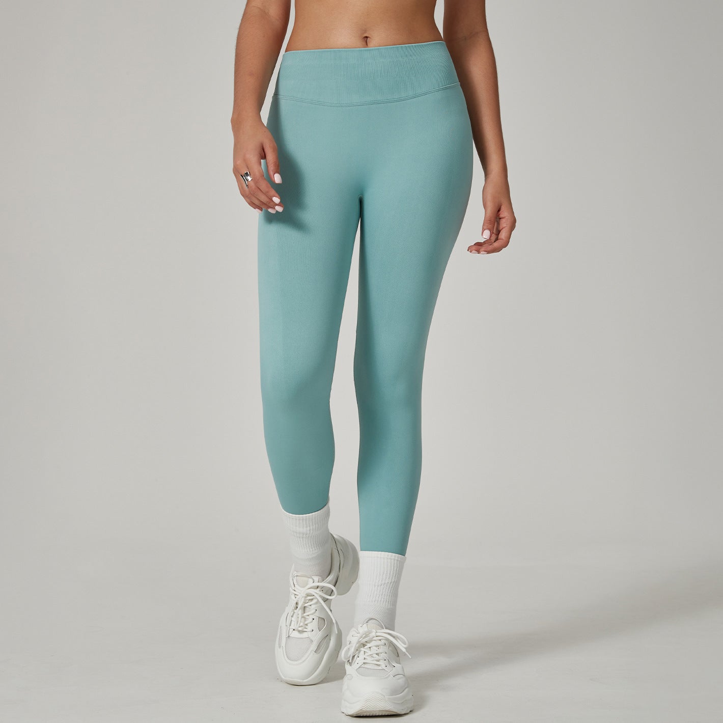 Waist-matching Peach Hip Yoga Trousers