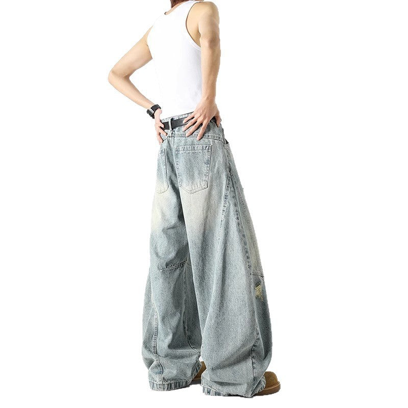 American High Street Washed Machete Jeans Men