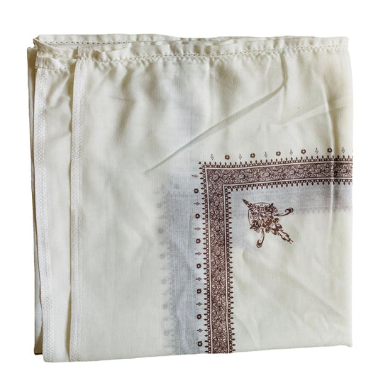 Printed Square Scarf Men's Scarf