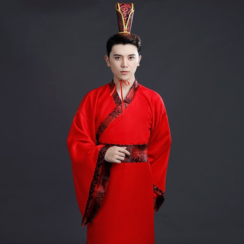 Tang Suit Spring And Autumn Battle Han Chinese Clothing For Men