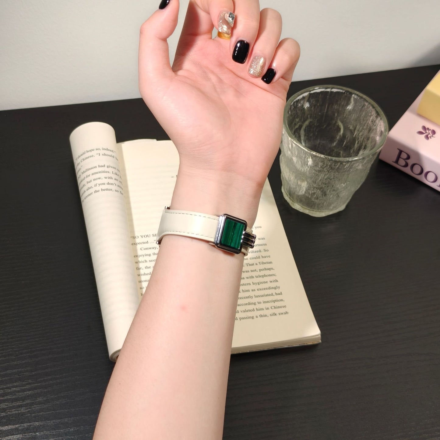 Suitable For Watch Wristband Leather Strap