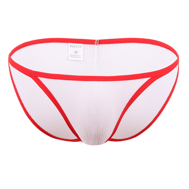 Men's Underwear High Fork Briefs Mesh