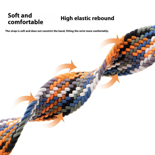 Elastic Umbrella Buckle Woven Watch Band