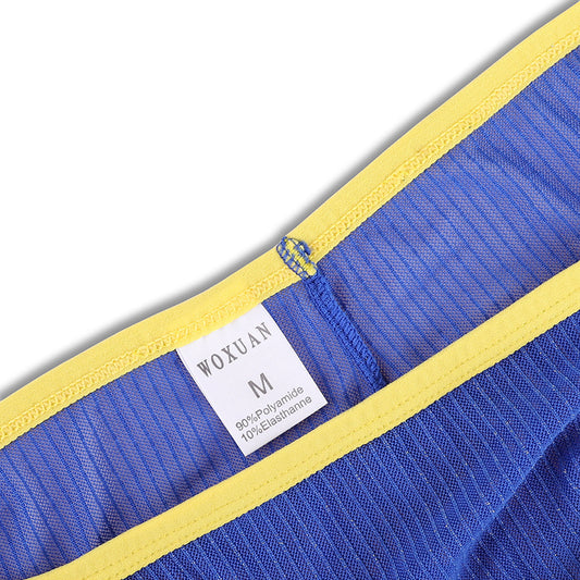 Men's Underwear High Fork Briefs Mesh