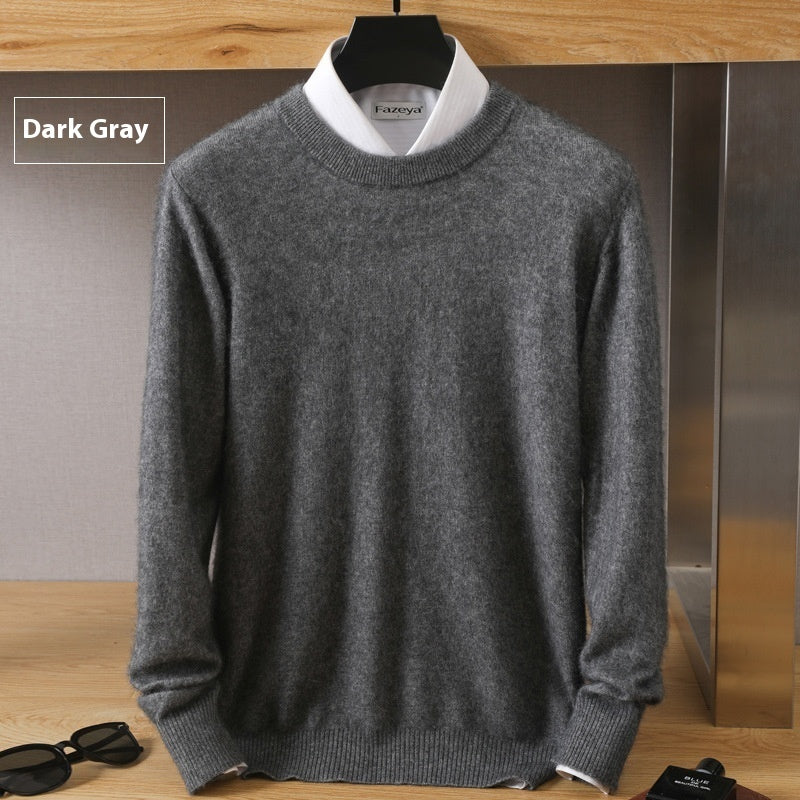 Thermal Head Cover Knit A Sweater Autumn And Winter Round Neck