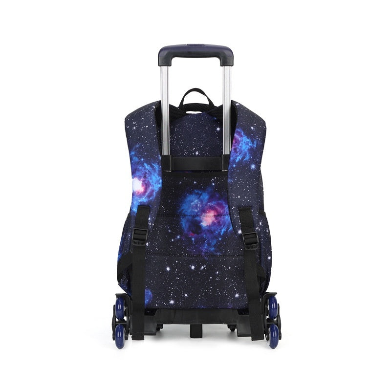 Schoolbag Climbing Stairs Large Capacity Fashion Multi-layer Breathable Backpack