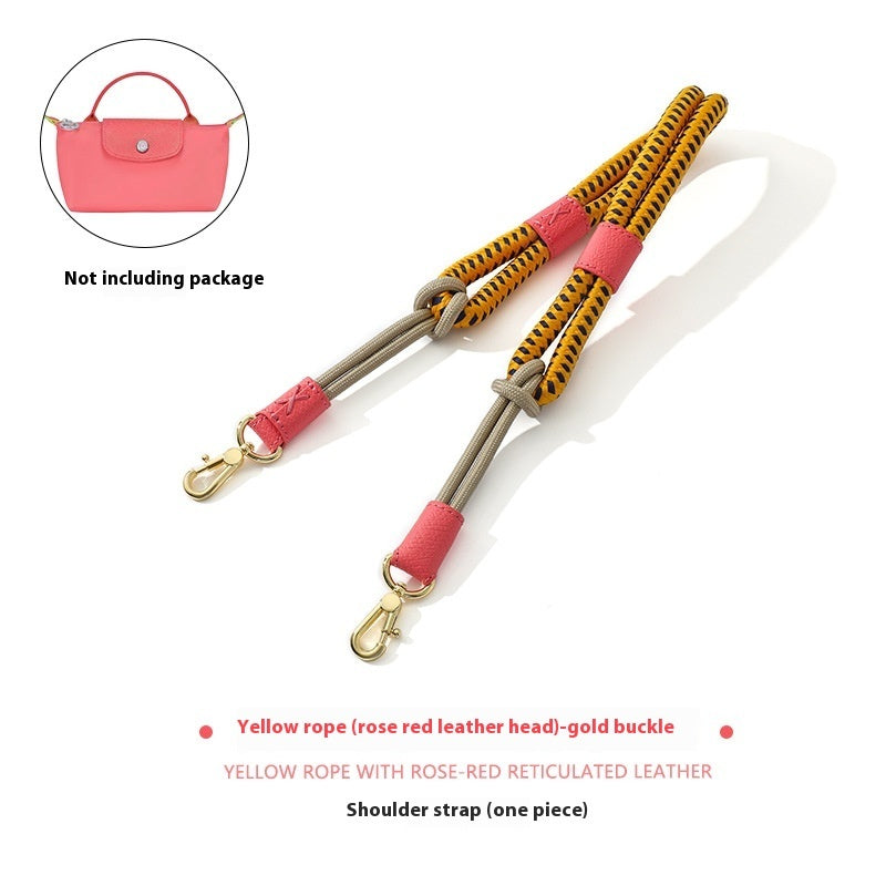 Punch-free Modification Accessories Braided Rope Shoulder Strap Crossbody Strap
