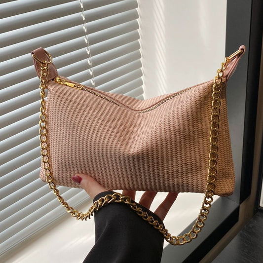 French Simplicity All-match Shoulder Messenger Bag