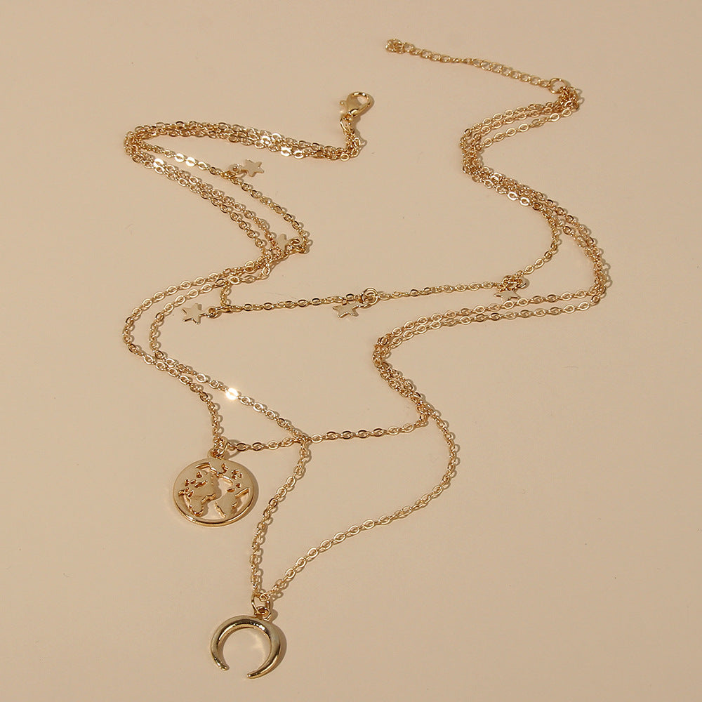 European And American Ins Style Multi-layer Necklace