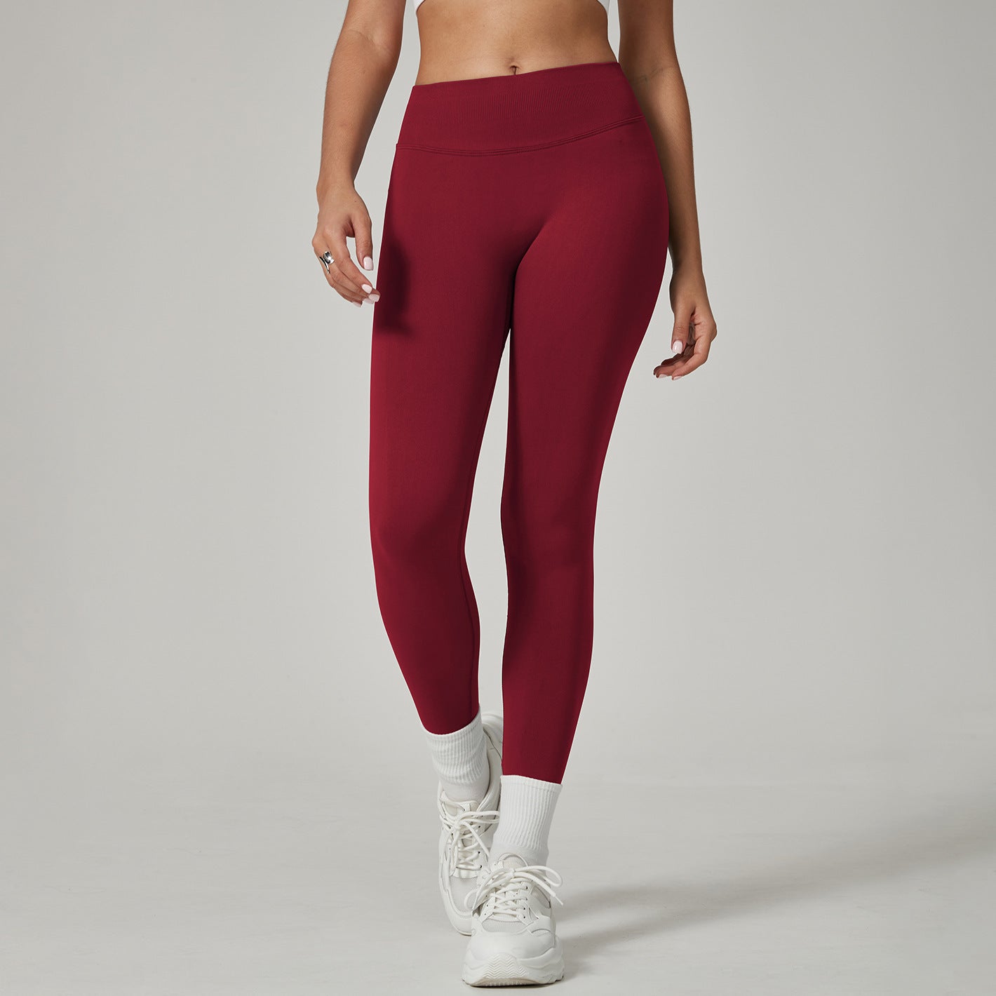 Waist-matching Peach Hip Yoga Trousers