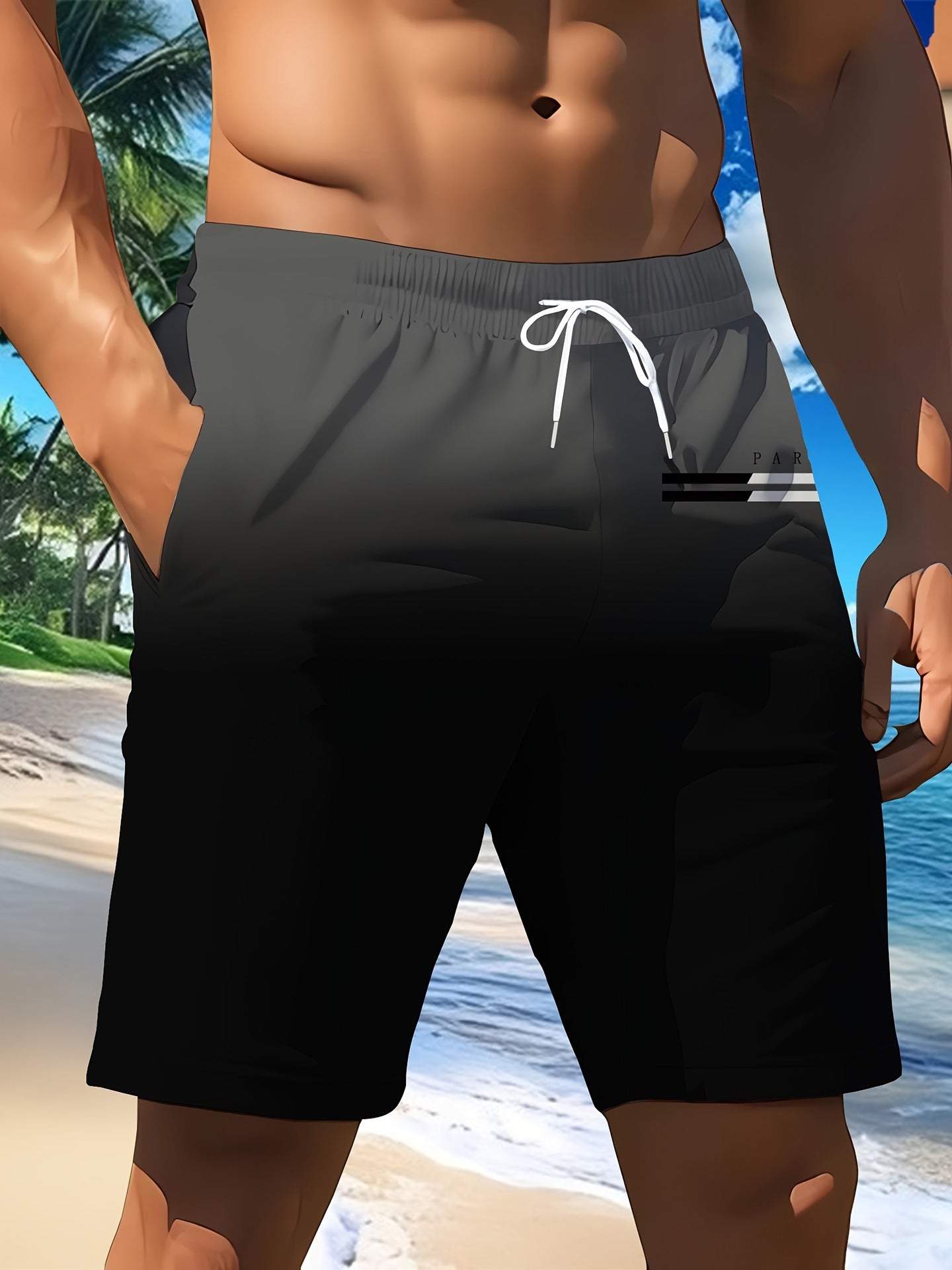 Summer Men's Casual Breathable Workout Shorts