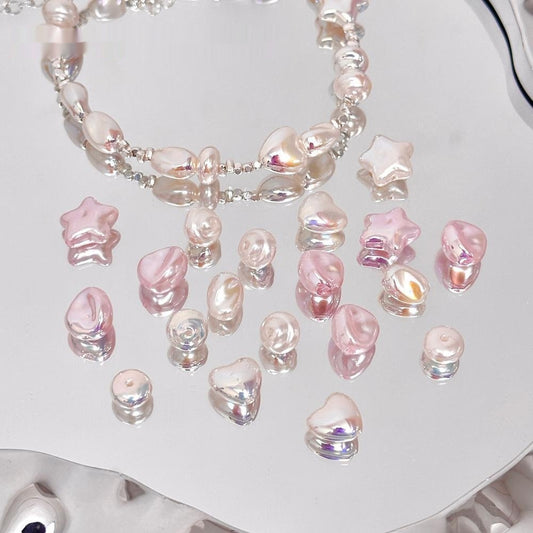 Irregular Baroque Girl Color Irregular Loose Pearl Beads