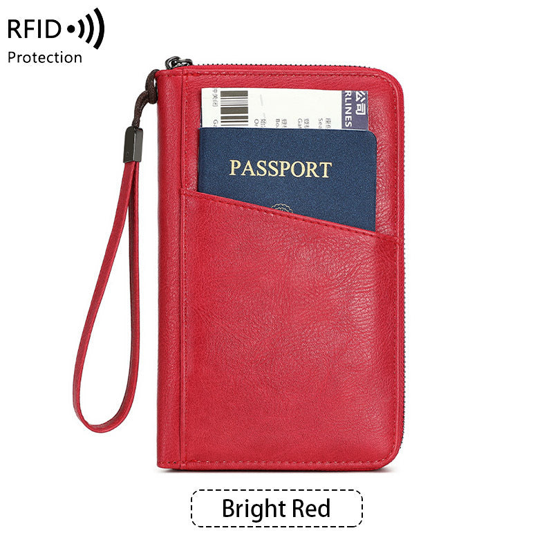 Fashion Personality And Versatility Passport Wallet