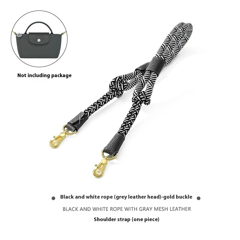 Punch-free Modification Accessories Braided Rope Shoulder Strap Crossbody Strap