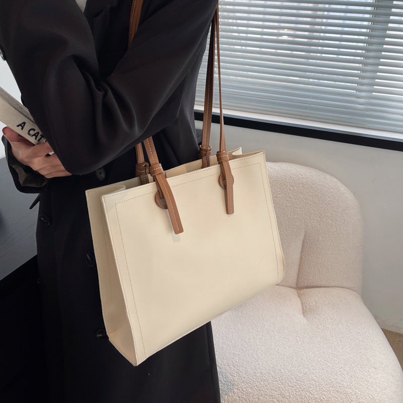 Simple Commute Shoulder Handbag Double Connector