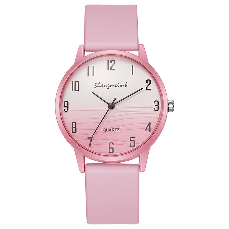 Casual Simple Jelly Color Women's Watch