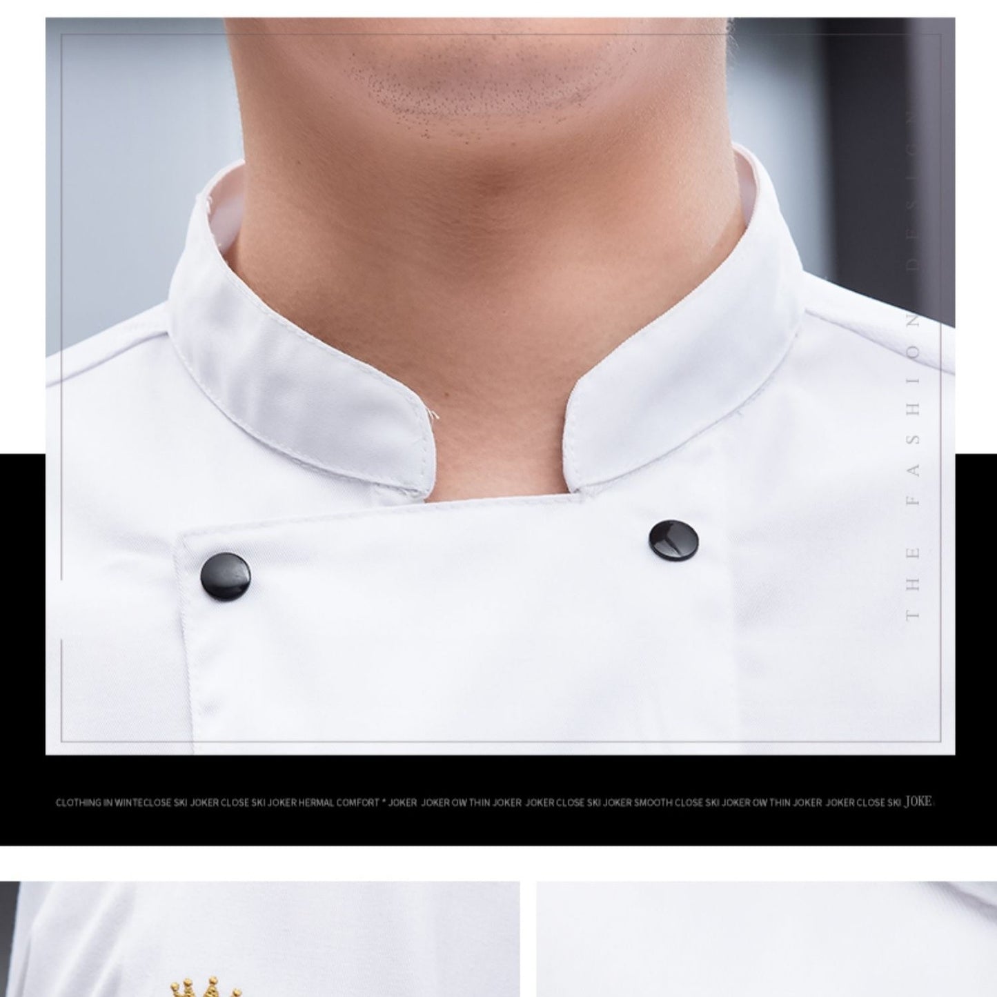 Summer Thin Chef Workwear For Men