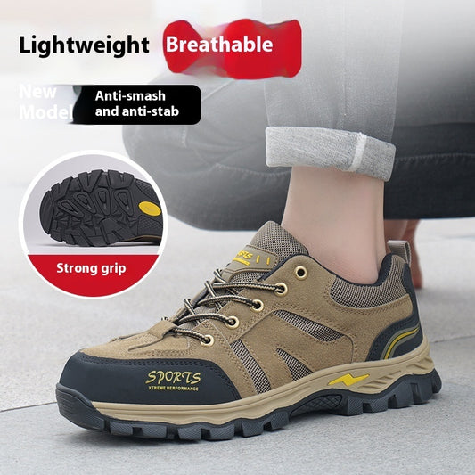 Labor Protection Shoes Steel Toe Cap Anti-smashing
